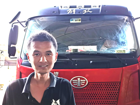 岳海軍:開解放車走致富路有保障