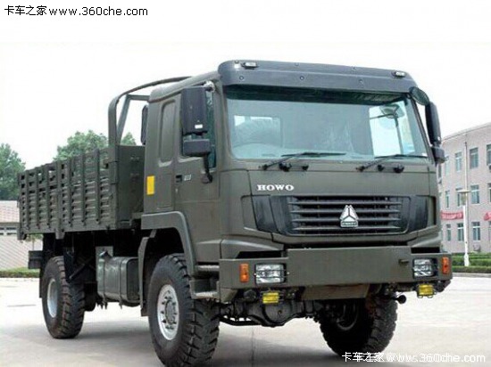 神秘又威武 出口重汽豪沃軍車圖片集錦