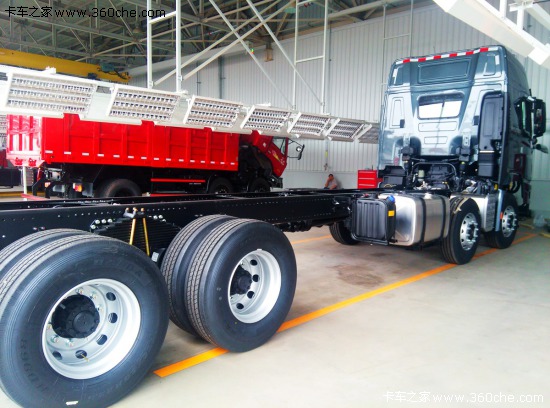 或提前發(fā)售 四川現(xiàn)代創(chuàng)虎載貨底盤曝光