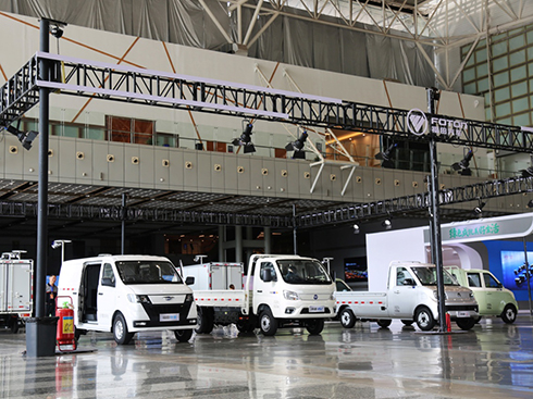 福田祥菱亮相第八屆中國(南京)國際電動車工業(yè)博覽會