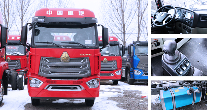 雙臥鋪+氣囊座椅+AMT變速箱 實(shí)拍重汽豪沃N5G中卡