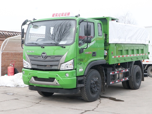 玉柴200馬力+輕量化 實拍瑞沃金剛王兩軸黃牌工程車