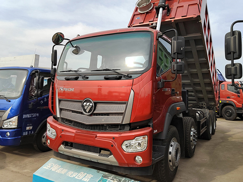 工程基建好幫手 新年開工首選福田瑞沃大金剛ES7(8X4)自卸車