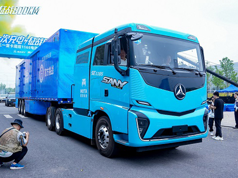 817.5公里 魔塔1165電動重卡創(chuàng)新紀錄