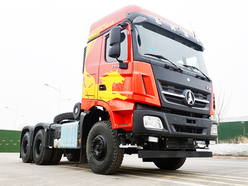 承載力強 可靠省油 大件運輸首選北奔重卡V3HT重載牽引車