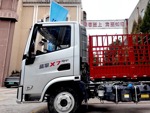 引領(lǐng)全國輕卡物流變革 濰柴藍(lán)擎全新一代X7-190馬力全國首發(fā)